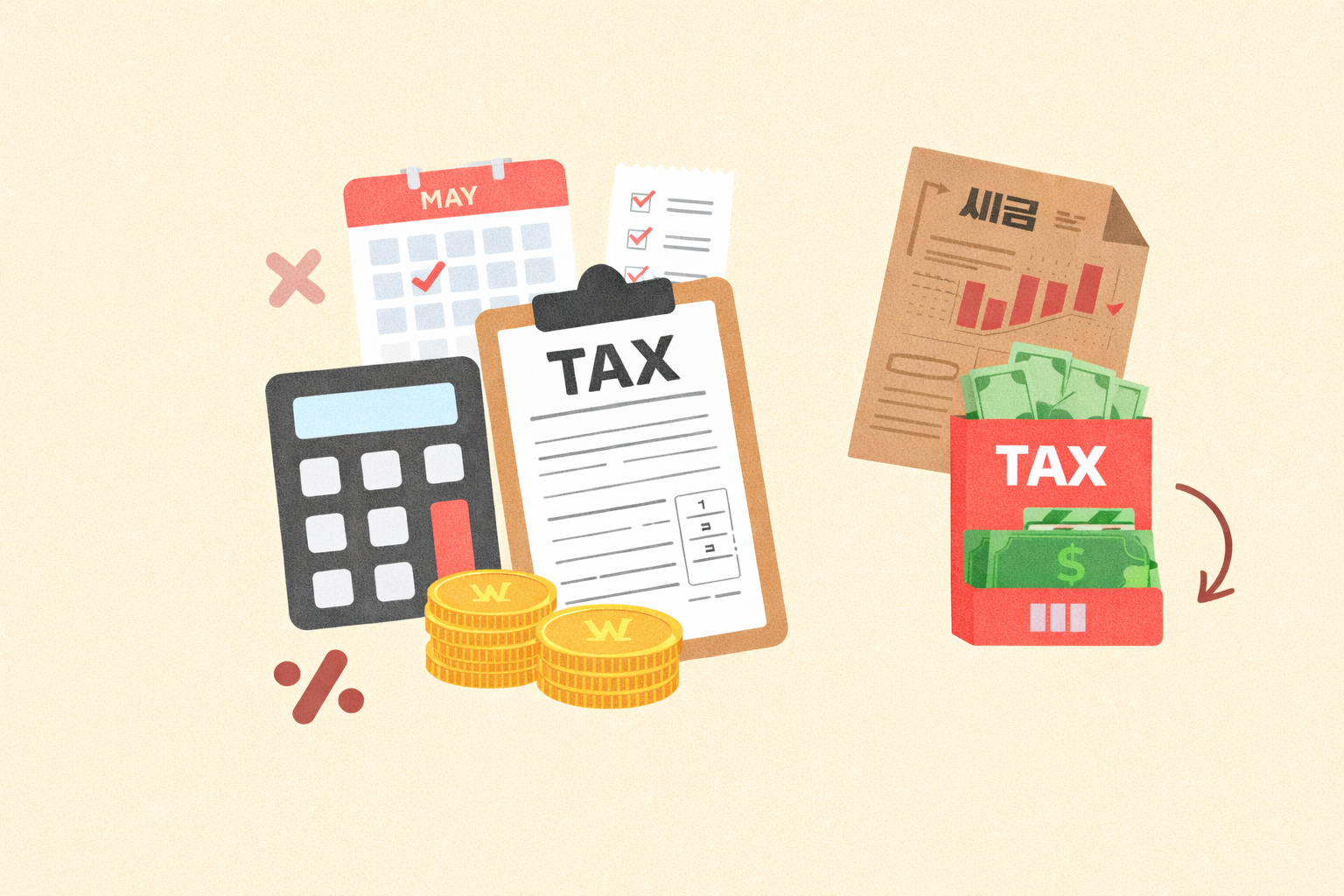 홈택스로 종합소득세 신고하는 방법, 따라만 하세요